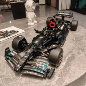 1642 pçs novo técnico f1 w14 e desempenho velocidade carro de corrida blocos de construção tijolo compatível moc veículo modelo carro brinquedo diy presentes